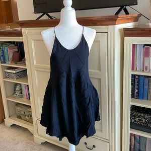 Romeo and Juliet black cut out eyelet dress